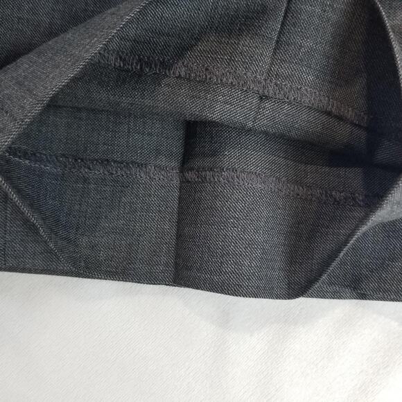 J Crew Pants Mens 34x33 Gray Thompson Slim Wool Dress Suit Trousers Flat Front - Picture 9 of 13